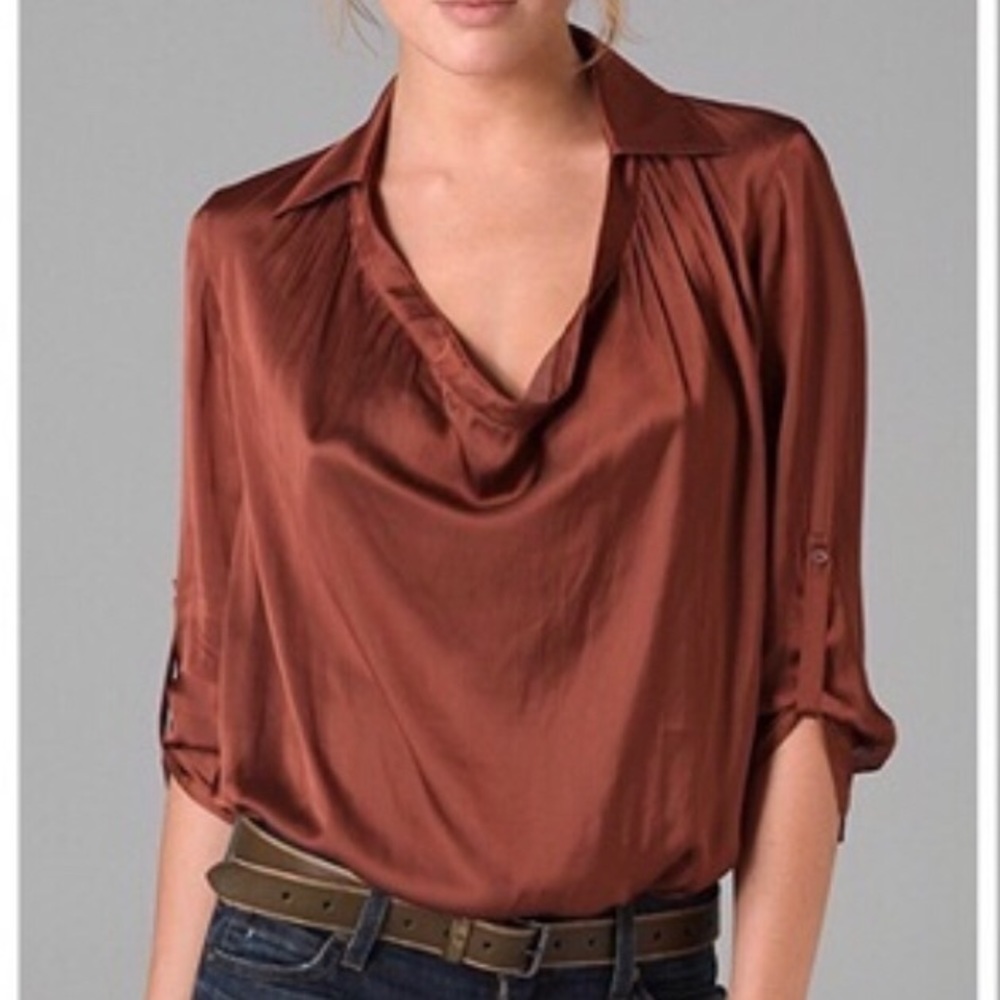 Vince Silk Blouse